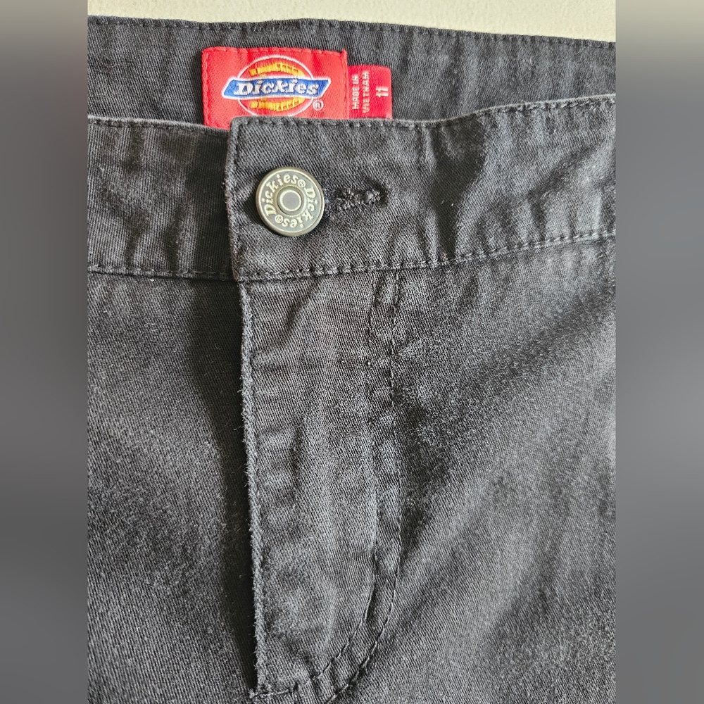 Dickies Girl Size 11 Slim Black - Picture 2 of 14